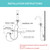 Black Sensor Bathroom Sink Faucet Automatic Touchless Small Kitchen Faucet