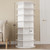 MAGIC UNION Rotating Shoe Rack Tower 7 Tier Organizer, White