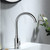 Automatic Faucet Chrome Touchless Kitchen Faucet Touch-Free Electric Automatic Infrared Sensor Touchless Faucet Bathroom Public Vessel Sink Faucet Motion Sensor Actived Dual Powered AC/DC