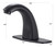 Automatic Touchless Faucet Black Bathroom Sink Faucet Electronic Sensor