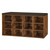 DINZI LVJ Shoe Storage Bench with Cushion, 40.9" Cubby Shoe Rack, 12-Cubby