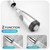 LUFG Polished Chrome LED Kitchen Faucet with Pull Down Sprayer