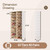 BelleBox Shoe Rack, 40-Pair Foldable Shoe Storage Cabinet, Magnetic Doors