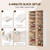 BelleBox Shoe Rack, 40-Pair Foldable Shoe Storage Cabinet, Magnetic Doors