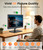 Feihe 19 Inch Small Smart TV with HD LED Flat Screen, Built-in ATSC Tuner/HDMI/USB/AV, Wi-Fi, Bluetooth, Kitchen Smart TV for RV, Camping, Bedroom, Dorm