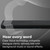 Yamaha SR-B20A Soundbar with Built-in Subwoofers, Dolby Audio, DTS Virtual:X, Bluetooth, Black