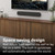 Yamaha SR-B20A Soundbar with Built-in Subwoofers, Dolby Audio, DTS Virtual:X, Bluetooth, Black