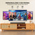 2.0 ch 100W Sound Bar for Smart TV, 2-in-1 Detachable Bluetooth 5.3 Speaker with 3 EQ Modes & Adjustable Bass - Home Theater Audio for Movies, Gaming, Music