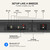 2.0 ch 100W Sound Bar for Smart TV, 2-in-1 Detachable Bluetooth 5.3 Speaker with 3 EQ Modes & Adjustable Bass - Home Theater Audio for Movies, Gaming, Music