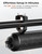 KEMIMOTO 28 Inch 6-Speaker UTV ATV Sound Bar with 4X Subwoofers 2X Tweeters