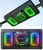 Ehaho 18 Inch UTV Sound Bar with 6.5 Inch Subwoofer, Multicolor Lights