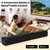 Bingxue Soundbar with Wired Subwoofer,Sound bar with Optical/ARC/AUX and Bluetooth 5.0, 2.1 ch Sound System for TV PC Game Music/Movie/News for Home