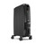 DeLonghi Dragon Digital Oil Filled Radiator Heater, 1500W Electric Space Heater for indoor use, programmable timer, Energy Saving, full room heater with safety features TRD40615EBK, 16"x10"x26", Black
