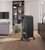 DeLonghi Dragon Digital Oil Filled Radiator Heater, 1500W Electric Space Heater for indoor use, programmable timer, Energy Saving, full room heater with safety features TRD40615EBK, 16"x10"x26", Black