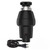 GarveeTech Garbage Disposal 1/2 HP, Continuous Feed Food Waste Disposer with Air Switch & Flange Seal, Stainless Steel Garbage Disposer, Compact Food Waste Grinder for Kitchen Sink, Black