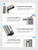 SUNLY Touchless Automatic Soap Dispenser – Clog-Free Pump, 0.2s Fast Sensor, USB-C Rechargeable, Smudge-Resistant Stainless Steel, for Kitchen & Bathroom Soap Dispenser