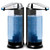 Secura 17oz Automatic Liquid Soap Dispenser, Touchless Battery Operated Hand Soap Dispenser with Adjustable Soap Dispensing Volume Control Dial, Personal Care Dispenser (Chrome-2Pcs)