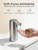 Automatic Liquid Soap Dispenser Touchless: Stainless Steel Hand Soap Dispenser Auto - Free Touch Electric Soap Dispenser Rechargeable with Sensor for Kitchen, Bathroom, Commercial (Silver)