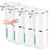 4 Pack Automatic Soap Dispenser Touchless,Hands-Free for Bathroom Kitchen