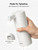 SUNLY Touchless Automatic Soap Dispenser – Clog-Free Pump, 0.2s Fast Sensor, USB-C Rechargeable, Smudge-Resistant Stainless Steel, for Kitchen & Bathroom Soap Dispenser (White)