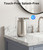 Newise Automatic Liquid Soap Dispenser Touchless - 10.5 Oz, Stainless Steel