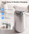 Newise Automatic Liquid Soap Dispenser Touchless - 10.5 Oz, Stainless Steel