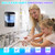 Automatic Soap Dispenser 6 Pack,20oz Commercial Wall Mount Touchless USB-C