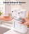 Newise Automatic Soap Dispenser, Touchless, Dual, Foam/Liquid, 2 x 14 oz