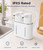 Newise Automatic Soap Dispenser, Touchless, Dual, Foam/Liquid, 2 x 14 oz
