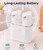 Newise Automatic Soap Dispenser, Touchless, Dual, Foam/Liquid, 2 x 14 oz