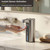 EKO Aroma Touchless Automatic Soap Dispenser for Kitchen and Bathroom, Liquid Hand Soap Dispenser, Rechargeable, 9 fl oz (Stainless)