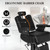 Reclining Barber Chair for Barbershop, Professional Barber Salon Chair