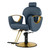 Barber Chair, Salon Chair for Hair Stylist, Height Adjustable Hydraulic Hair Reclining Salon Chair, 360 Degrees Rotation,Blue