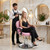 Hydraulic Barber Salon Chair 360° Swivel Reclining Heavy Duty Styling
