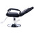 Tidyard Hydraulic Barber Chair, Reclining 135° Heavy Duty PU Leather Salon Chair with Chrome Base for Barbershop Beauty Spa Haircut