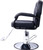 Hydraulic Barber Chair with Reclining Back, Extra Wide Seat for Salon