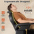 Hicomony Hydraulic Barber Chair, Reclining Salon Chair with Wide Seat