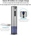 Electric Bottle Opener, Automatic Stainless Steel Bottle Corkscrew Rechargeable with Foil