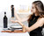 Electric Bottle Opener, Automatic Electric Wine Bottle Corkscrew Opener with Foil Cutter