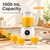 Glass Blender 1000mL with Digital Touch Control