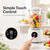 Glass Blender 1000mL with Digital Touch Control