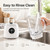 Glass Blender 1000mL with Digital Touch Control