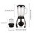 Blender for Smoothies Seasoning Maker Processor with Removable Glass Cup