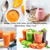 JSEIAJB Portable Electric Juicer Blender Mini Fruit Juicers LED Blenders Extractor Smoothie Cup(E)