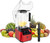 2200w Quiet Commercial Blender with Soundproof Cover,2.2l Red Smoothie Maker,Smart Touch Screen,8-Speed High-Speed Blender for Restaurants,Hotels and Home