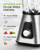 GDOR Smoothie Blender for Kitchen, 1200W Glass Blender with To-Go Cup Combo