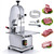 Electric Bone Saw 1500W Commercial Meat Bandsaw 0.04-7.9" Cutting Thickness