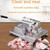 Manual Bone Guillotine, Commercial Stainless Steel Bones Cutting Machine, Labor-Saving Leverage Principle Spine, Chop Bone Cutter for Feet Tubular Bones Spareribs