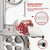 2500W Electric Meat Bone Saw Machine - Heavy Duty 20" x 15" Stainless Steel Worktable for Butchers, Restaurants, and Home Use - Efficient Cutting Tool for Meat Processing