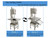 JARYANNIX 110V 60HZ Electric Commercial Bone Sawing Machine Meat Bandsaw